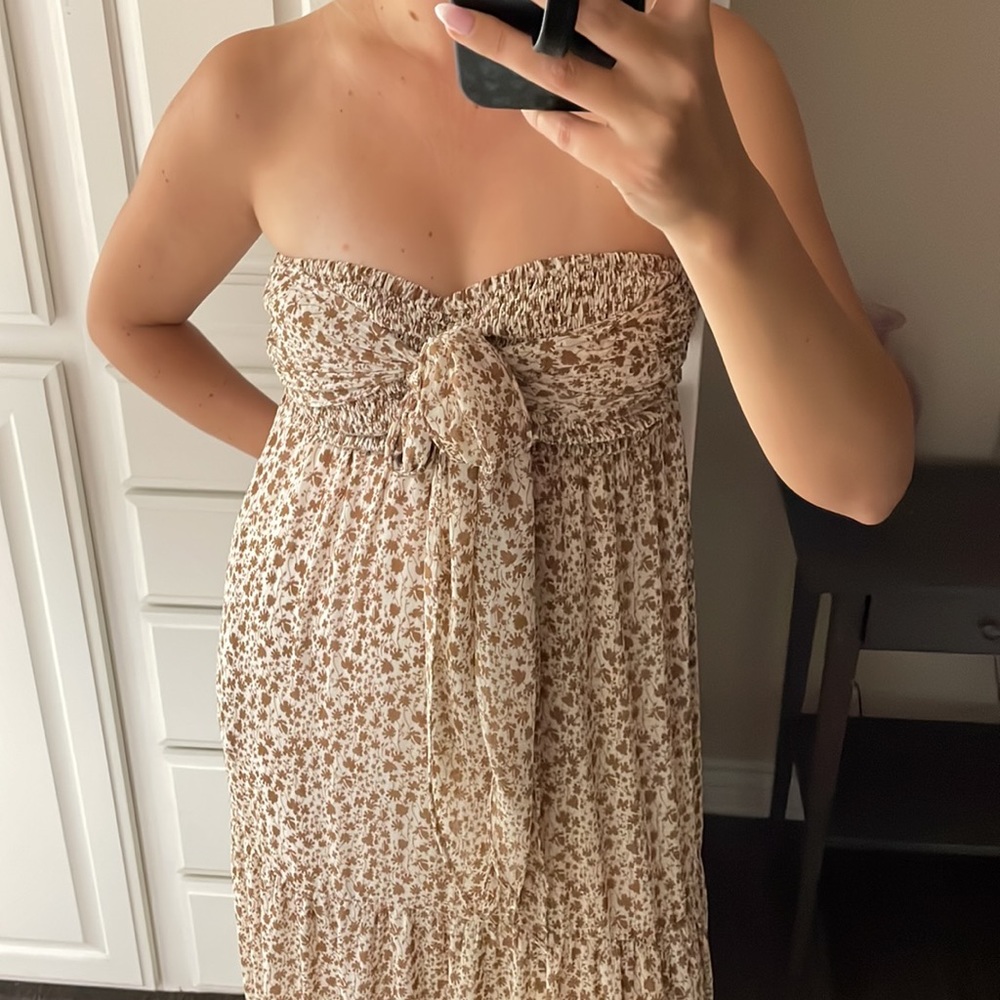 VICI floral maxi dress